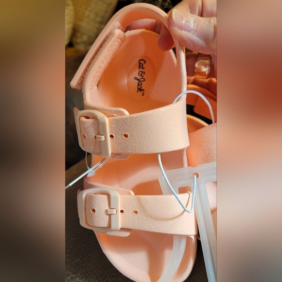 New Cat & Jack girls sz 9 sandals - Picture 3 of 7